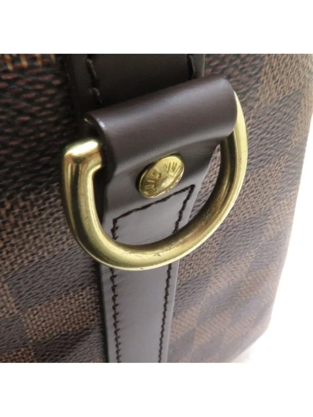 Louis Vuitton Speedy Bandouliere 30 Damier Handbag Canvas